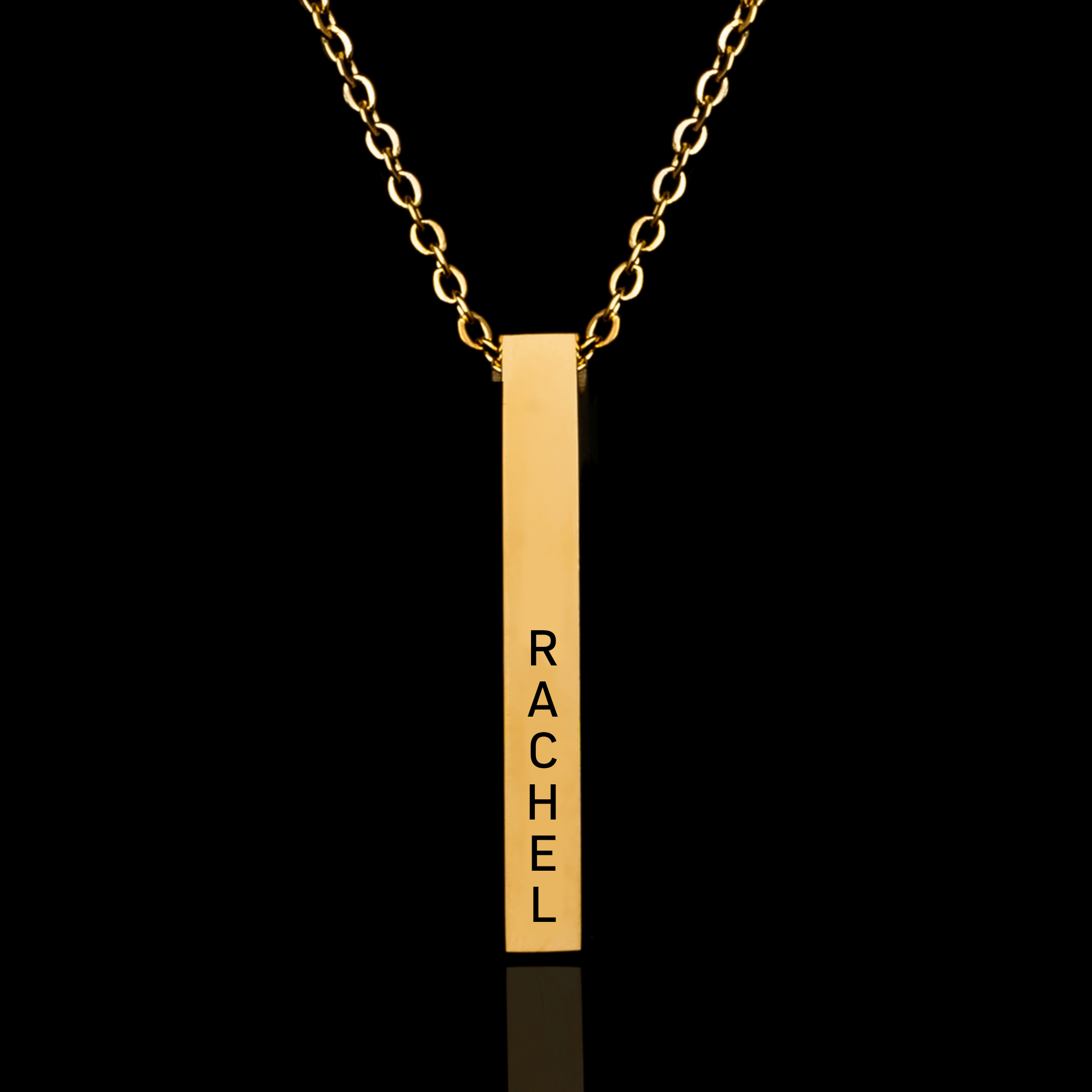 Personalised Cuboid Pendant