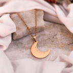 Shape of Moon Pendant