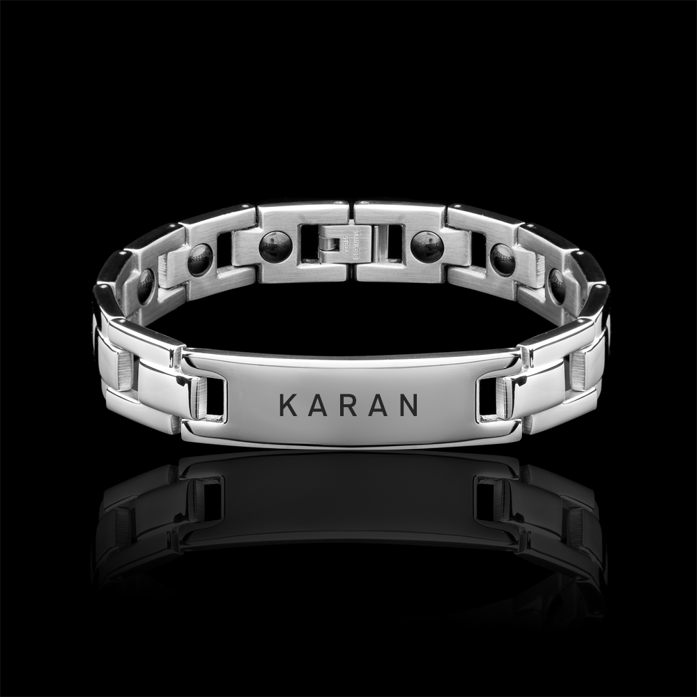 Personalised Austere Bracelet