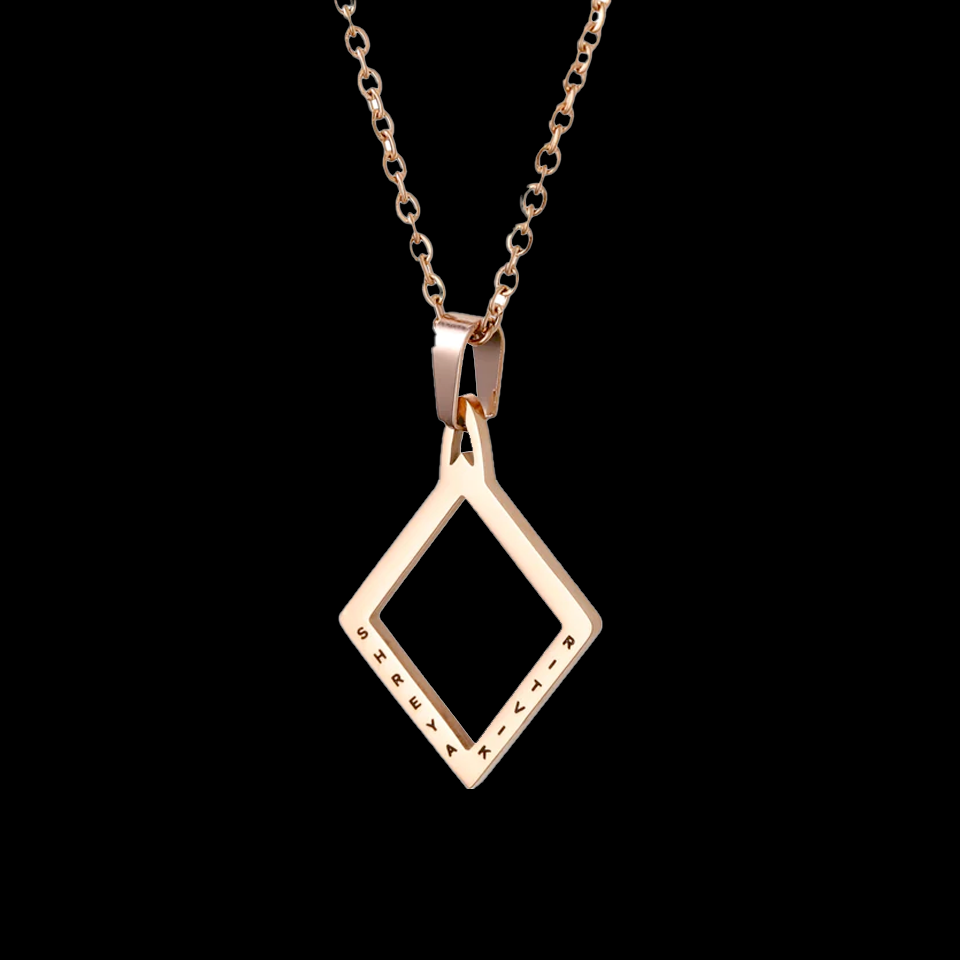 Shape of Diamond Pendant