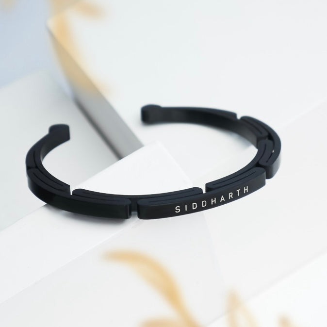 Personalised Zeus Black Kada