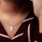 Personalised Leaf Pendant