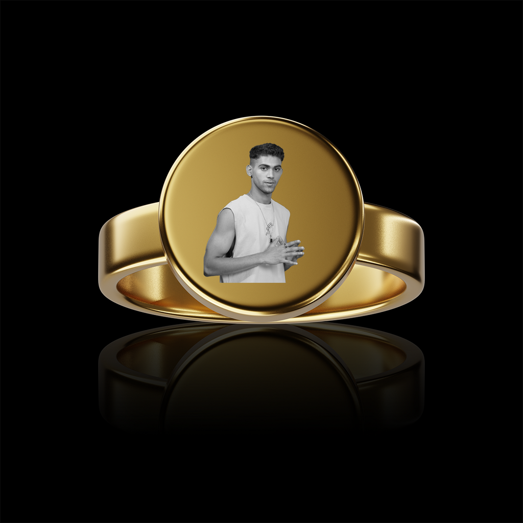Personalised Photo Ring