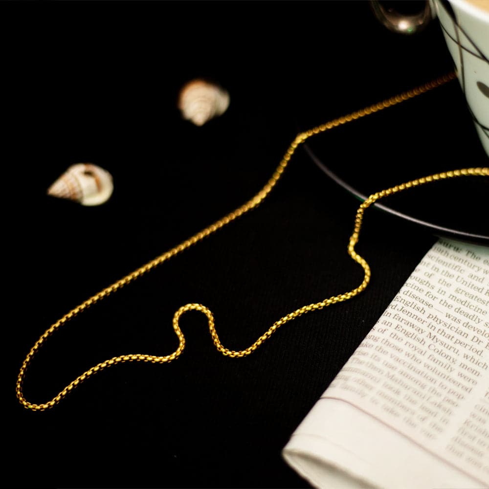 Gold Plated Boa Chain