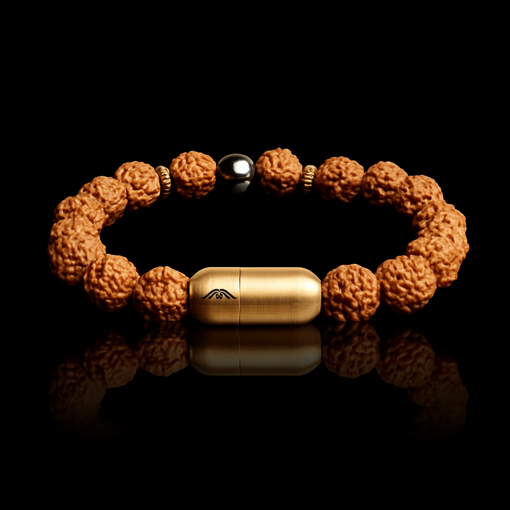 RUDRAKSHA SPIRITUAL BRACELET (PERSONALISED)