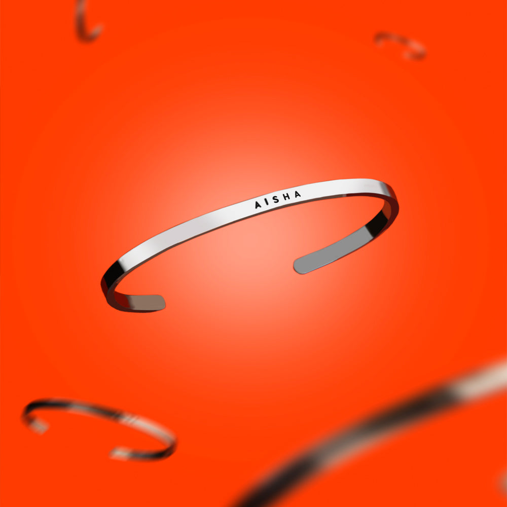 Personalised Silver Bracelet