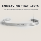 Personalised Silver Bracelet